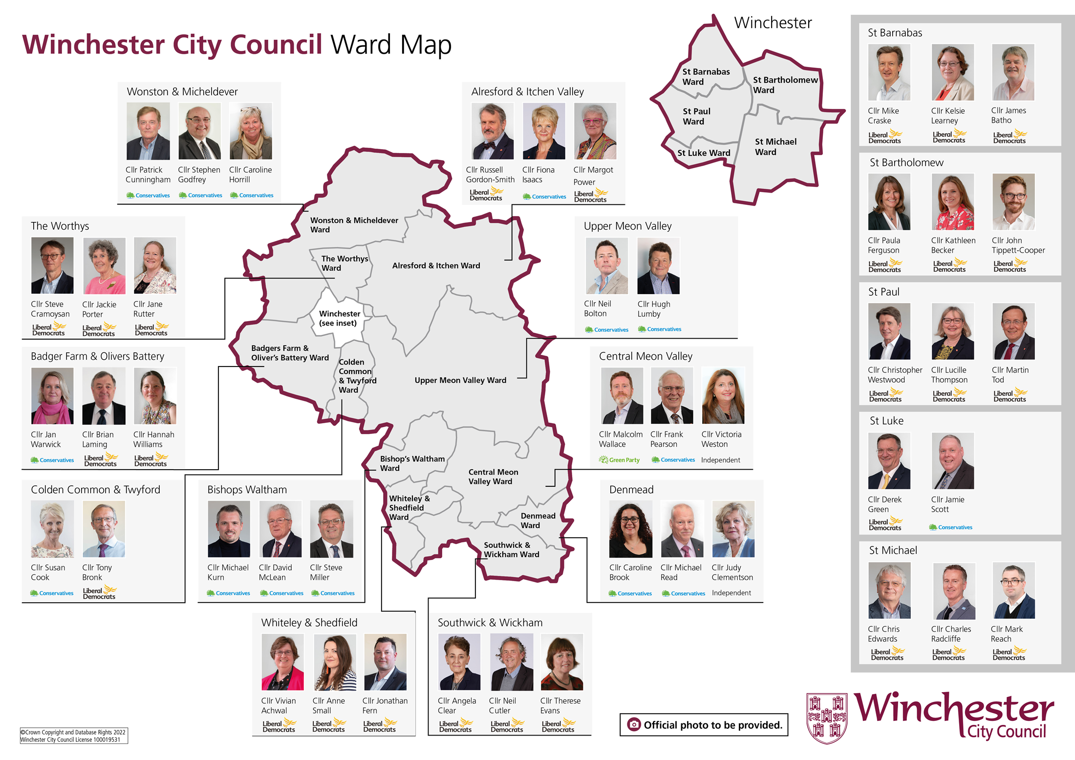 Ward Map 2022